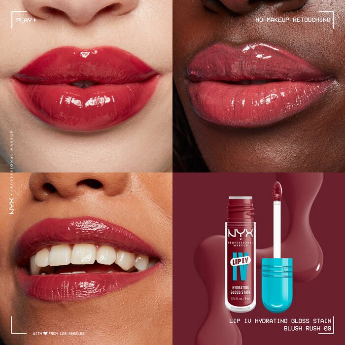 NYX PMU Lip IV Gloss Stain Lipgloss Duo - Bild 8