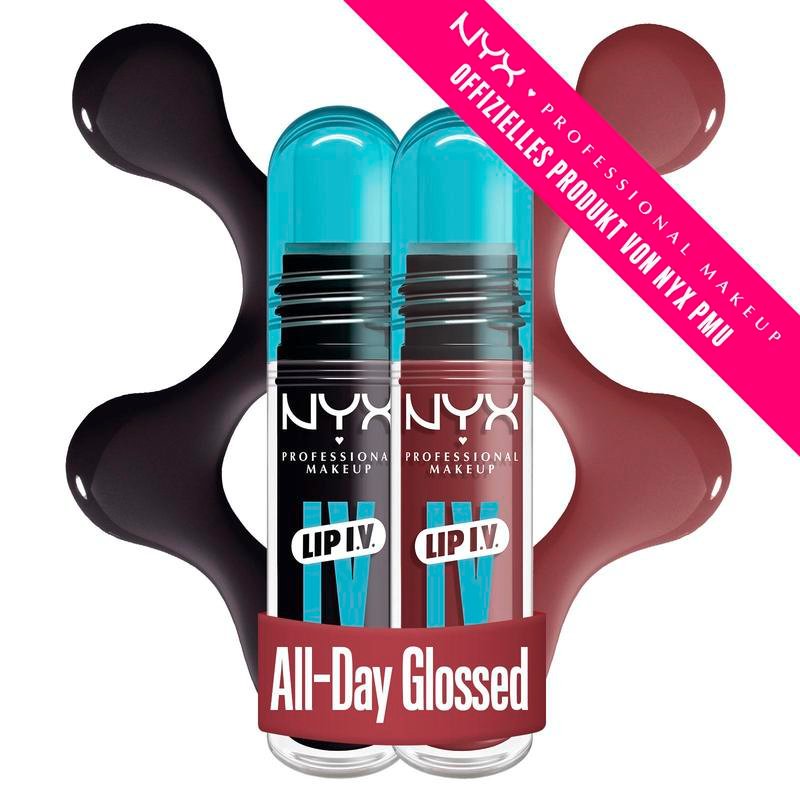 NYX PMU Lip IV Gloss Stain Lipgloss Duo